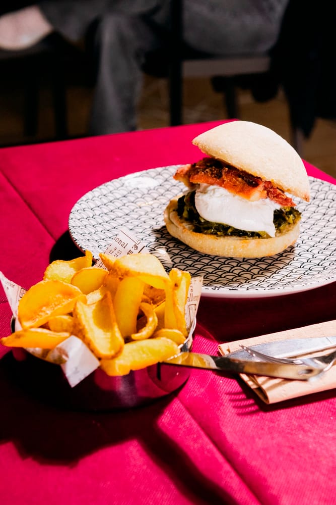 Bun con peperoni fritti — PitStop Lecce